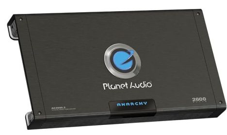 Planet Audio 2 Channel Amplifier 2600W MAX