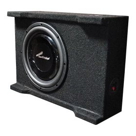 Audiopipe single 10" Shallow Mount Downfire Loaded Enclosure 400 Watts