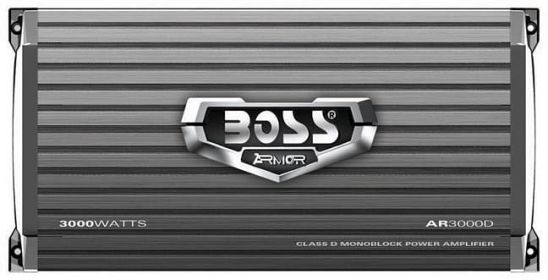 Boss Armor Class D Monoblock Amplifier 3000W Max