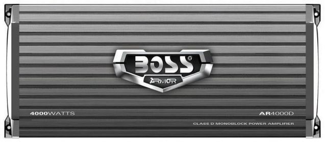 Boss Armor Class D Monoblock Amplifier 4000W Max