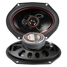 AUDIOPIPE Redline Speaker 6X8" 3-WAY (pair) 300 W; PP ELECTROPLATE CONE