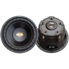 Lanzar MAXP64 MaxP Series Small-Enclosure 4-Ohm Subwoofer (MAXP64, 6.5 Inch, 600 Watts Max)