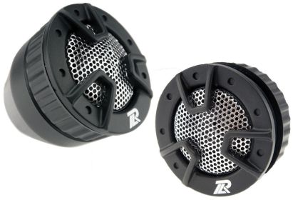 Power Acoustik 1" Piezo Tweeters (Pair) 250 Watts Max 4-Way Mount