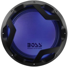 Boss Audio Blue Illuminated 12" Woofer 800W RMS/1600W Max Dual 4 Ohm Voice Coils