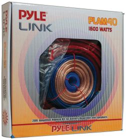 Amp wiring kit 4ga. pyle