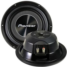 Pioneer 10" Shallow Mount Woofer 4 Ohm 1200W Max