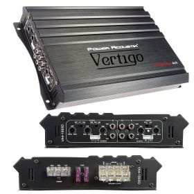 Power Acoustik Vertigo Series 4 Channel Amplifier 1800W Max