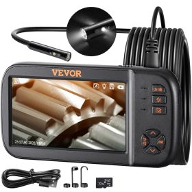 VEVOR Endoscope Camera Borescope Inspection Camera Triple Lens 4.5" IPS