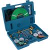 Oxygen Acetylene Welder Tool Kit w/4 Nozzles Cutting Torch 15' Hose Gauge Regulators