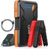 S ZEVZO Jump Starter 1000A Peak Portable Jump Starter for Car (Up to 7.0L Gas/5.5L Diesel Engine) 12V Auto Battery Booster Pack with Smart Clamp Cable