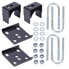 6" Rear Axle Drop Flip Kit W/ U-Bolts For Dodge Ram D100 D150 Ramcharger 2WD 1972-1993