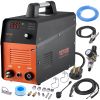 VEVOR Plasma Cutter, 50Amp, Air Cutting Machine with Plasma Torch, 110V/220V Dual Voltage AC IGBT Inverter Metal Cutting Equipment for 1/2" Clean Cut