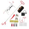 26 pieces of car emergency use kit, camping lamp maintenance lamp bracket, brake caliper hook, fifth wheel pin puller, multi-functional car maintenanc