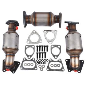 Catalytic Converters Set for Honda Pilot 3.5L 2005 2006 2007 2008 45106 45107 45108