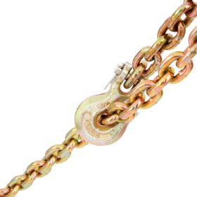 VEVOR Transport Binder Chain, 4900lbs Working Load Limit, 5/16''x20' G80 Tow Chain Tie Down with Grab Hooks, DOT Certified