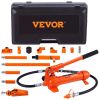 VEVOR 4 Ton/8800 LBS Porta Power, Portable Hydraulic Ram with 3.9 ft/1.2 m Oil Hose, Auto Body Frame Repair Kit with Storage Case for Car Repair, Truc