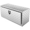 VEVOR Underbody Truck Box, 36"√ó17"√ó18" Pickup Storage Box, Heavy Duty Aluminum Diamond Plate Tool Box with Lock and Keys, Waterproof Trailer Storage