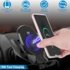 Wireless Car Charger 15W Qi Fast Charging Car Mount Air Vent Phone Holder