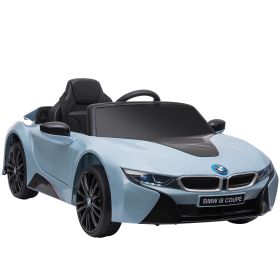 Licensed BMW I8 Coupe Electric Kids Ride-On Car 6V Battery Powered Toy with Remote Control Music Horn Lights MP3 Suspension Wheels for 37-96months old