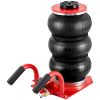 VEVOR Air Jack, 3 Ton/6600 lbs Triple Bag Air Jack, Airbag Jack with Six Steel Pipes, Lift up to 17.7 inch/450 mm, 3-5 s Fast Lifting Pneumatic Jack,