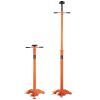 VEVOR Underhoist Stand, 3/4 Ton Capacity Pole Jack, Heavy Duty Jack Stand, Car Support Jack Lifting from 43.3" to 70.9", Triangular Base, Two Wheels,