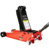 Floor Jack, 4 Ton Low Profile Floor Jack, Heavy-Duty Steel Racing Floor Jack with dual Piston Quick Lift Pump, Floor Jack Lifting Range 4"-21"