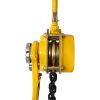 Lever Chain Hoist 3 Ton 6600LBS Capacity 10 FT Chain Come Along with Heavy Duty Hooks Ratchet Lever Chain Block Hoist Lift Puller