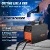 VEVOR Plasma Cutter, 50Amp, Air Cutting Machine with Plasma Torch, 110V/220V Dual Voltage AC IGBT Inverter Metal Cutting Equipment for 1/2" Clean Cut