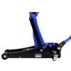 3t Low Profile Jack, Blue and Black, Ultra Low Floor Jack with Dual Pistons Quick Lift Pump, Car Jack Hydraulic AutoLifts for Home Garage, Truck Jack