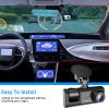 3 Channel Car DVR Dash Cam Video Recorder 1080P Front Inside Rear Camera G-Sensor Night Vision Parking Monitor Driving Vehicle Recorder