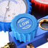 60in Manifold Gauge Hose 1/4in Fitting Yel Red Blu