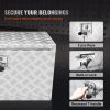 VEVOR Underbody Truck Box, 30"√ó14"√ó16" Pickup Storage Box, Heavy Duty Aluminum Diamond Plate Tool Box with Lock and Keys, Waterproof Trailer Storage