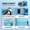 VEVOR Inflatable Paint Booth, 23x13x8.5ft Inflatable Spray Booth, High Powerful 480W+750W Blowers Spray Booth Tent, Car Paint Tent Air Filter System f