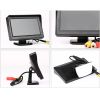 4.3Inch Car LCD Monitor For Parking; Rear View Reverse Camera TFT LCD Display HD Digital Color 4.3Inch Car Accessories