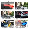 Stainless steel long distance car emergency key hook tool Triangle handle yellow warping plate 25-piece wedge airbag wrench combination tool