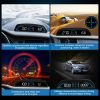 Universal Car HUD GPS Head up Display Speedometer Odometer with Acceleration Time Compass Altitude Driving Distance Over Speed Alarm HD LED Display fo