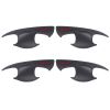 For Toyota Hilux Revo Accessories 2015 2016 2017 Body Kits Decoration Protection Matte Black Cover Tuning Car JDM Auto Molding