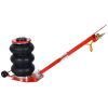 3T Triple Bag Air Jack ,Pneumatic Jack 3 bag ,lifting 16in capacity 6600lbs,easy-collapsing Terrain,Red color