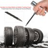 57 Pcs Universal Tire Repair Tools Kit Flat Tire Puncture Repair Tools for Cars Trucks