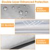 193x71x59in PEVA Full Car Cover Dustproof UV Protection Automotive Cover Outdoor Universal Car Cover Reflective Strips For Sedans Up To 191in