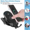 Wireless Car Charger 15W Qi Fast Charging Car Mount Air Vent Phone Holder