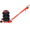 3T Triple Bag Air Jack ,Pneumatic Jack 3 bag ,lifting 16in capacity 6600lbs,easy-collapsing Terrain,Red color