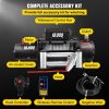 VEVOR Truck Winch 18000lbs Electric Winch Cable Steel 12V Power Winch with Wireless Remote Control and Powerful Motor for UTV ATV