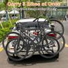 Trunk Mount Bike Rack with Adjustable Length and Angle