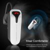 Car FM Transmitter w/ Wireless Earpiece 2 USB Charge Ports Hands-free Call MP3 Player