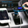 Car Wireless FM Transmitter Dual USB Charger Hands-free Call MP3 Player Aux-in LED Display Remote Controller