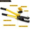 Crimper Tool 16 Ton Cable Lug Hydraulic Wire Terminal Crimper With Dies