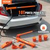 VEVOR 10 Ton Porta Power Kit, Hydraulic Ram with Pump, Car Jack with 4.6 ft/1.4 m Oil Hose, Bent Frame Repair Tool with Storage Case for Automotive, G