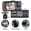 Dash Cam - Dashboard Cam Built-in Ultra Wide Angle Lens WiFi Dashboard Camera Video Recorder Car Driving Recorder Night Vision Car Dashcam Car DVR Cyc