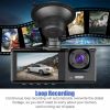 Dash Cam - Dashboard Cam Built-in Ultra Wide Angle Lens WiFi Dashboard Camera Video Recorder Car Driving Recorder Night Vision Car Dashcam Car DVR Cyc